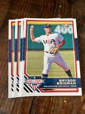 4x BRYSON BRIGMAN 2017 Panini Stars & Stripes LOT Team USA RC #91