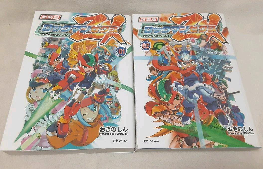 Shin Ogino Manga New Edition Mega Man Zx / Rockman Zx 1+2 Shin Ogino Manga New Edition Mega Man Zx / Rockman Zx 1+2