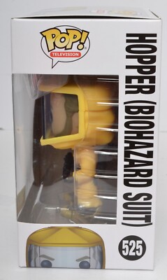 Funko Pop 'Stranger Things' HOPPER BIOHAZARD SUIT Figure #525 Hot