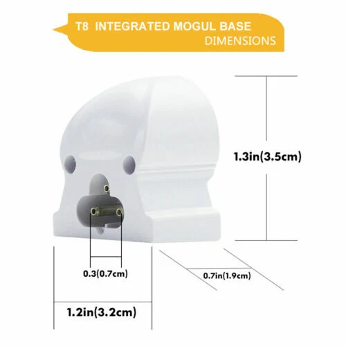 60W 120W T8 LED Tube Lights 4 FT 8FT LED Shop Light Ceiling Fixture 5000K~6500K - Image 4 of 4