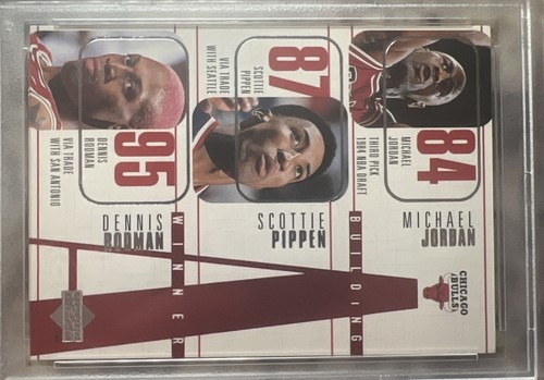 1996-97 Upper Deck #139 Chicago Bulls Michael Jordan PSA 10 Last Dance Team - Picture 2 of 4