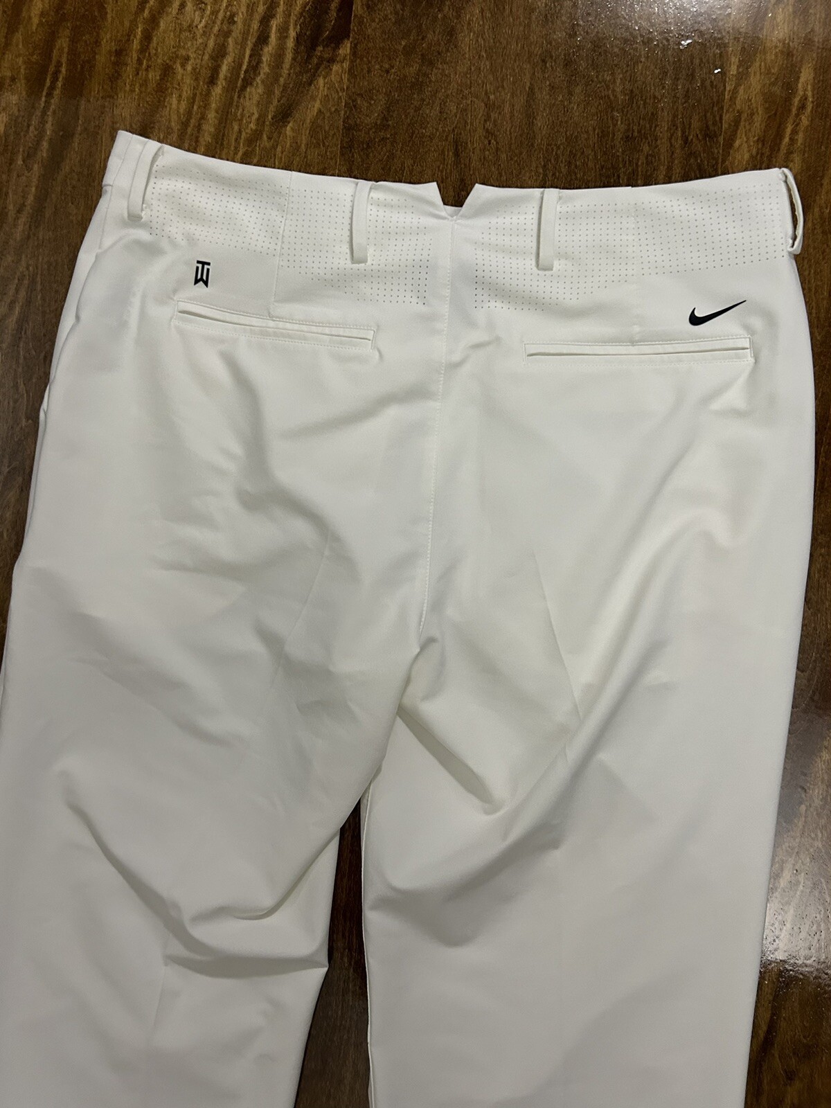 Nike Tiger Woods Men’s White Golf Pants Stretch Size 34x30 FLAWS eBay