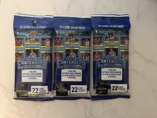 2021-22 Panini NBA Contenders Cello Value Fat Pack Lot (3 Packs) - Sealed