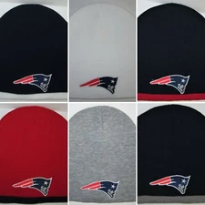 New England Patriots Beanie 🏈Knit Cap 🏈CLASSIC NFL PATCH/LOGO 🏈6 Colors 🏈NEW