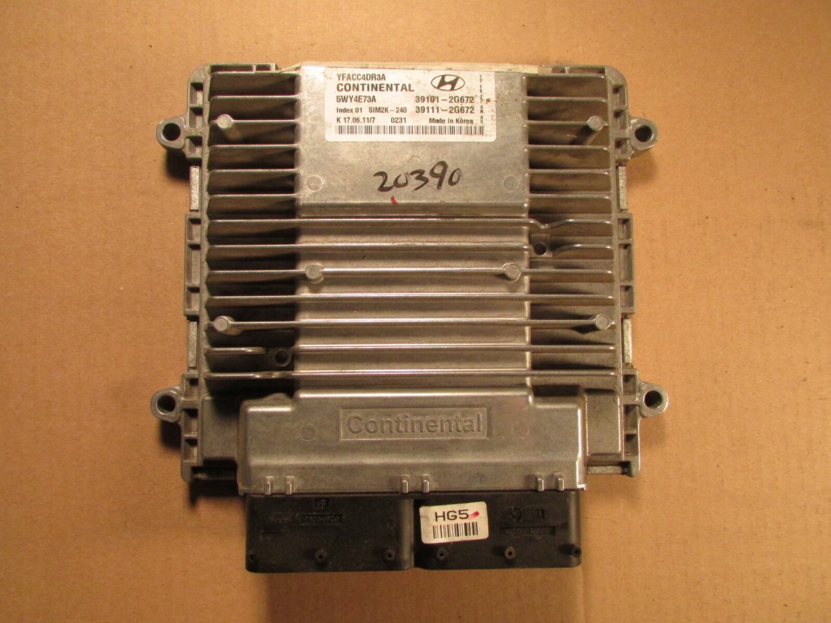 TATA　0211 11 12 13 14 Hyundai Sonata 39111-2G672 Computer Engine