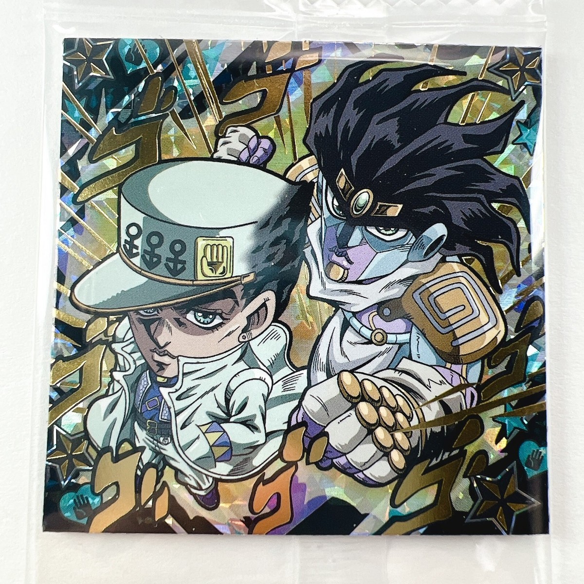 その他 JoJoJo Jotaro Kujo JoJo's Bizarre Adventure Wafer Seal Sticker JO4-23