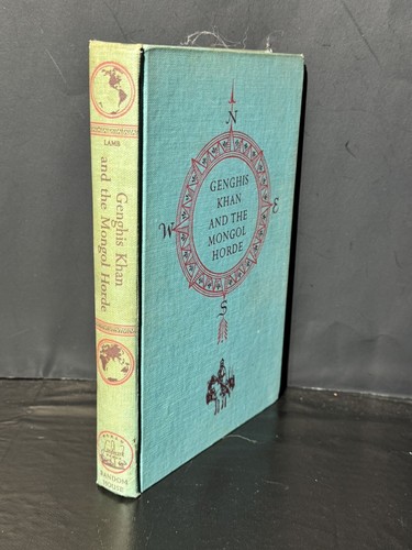 Genghis Khan and the Mongol Horde by Harold Lamb 1954 Fourth Printing Hardcover - Picture 2 of 7