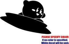 Vinyl Decal Sticker - Kirby on a Star Car Truck Bumper Window Laptop JDM Fun 7"