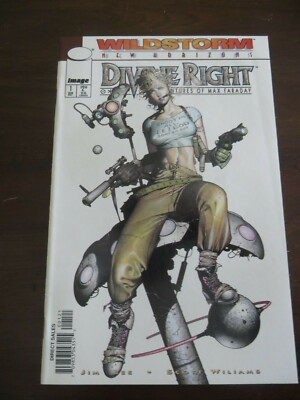 WILD-STORM DIVINE RIGHT ADVENTURES OF MAX FARADAY 1997 1ST PRINTING COMIC BOOK