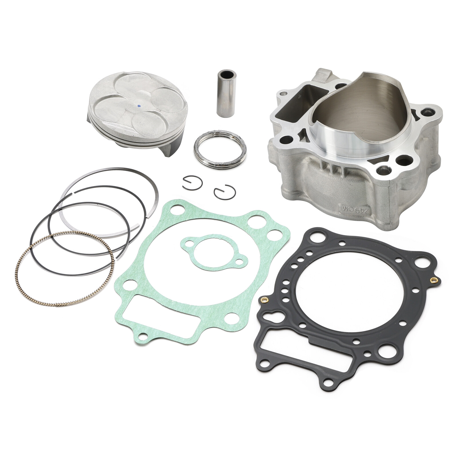 78mm Cylinder Piston Top End Rebuild Kit for Honda 04-09 CRF250R 04-13 CRF250X U