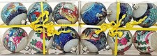 2 Packets 0f 6 Christmas Tree Baubles