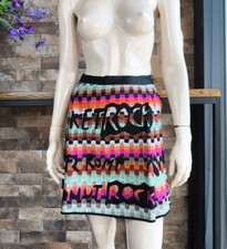 Missoni Authentic 2011 Vintage Skirt with Bright Designer Pattern 40 IT