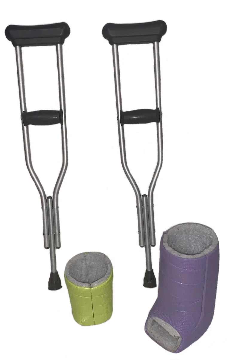 American sales girl crutches