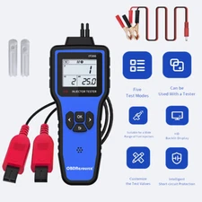 Auto Fuel Injector Tester 5 Pulse Modes 5V/12V Car Injector Cleaner Controller