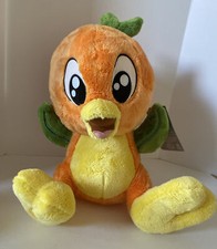 Disney Parks 10 Orange Bird Big Feet Orange Blossom Floral Scented Plush