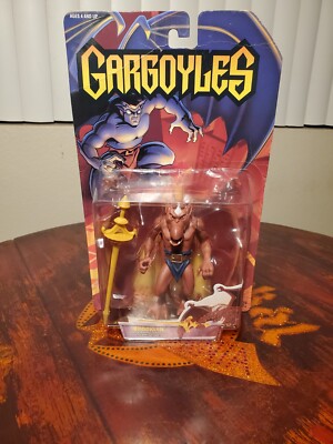 Gargoyles series1 BROOKLYN 1995 Kenner Striking Horns and snapping jaws NEW