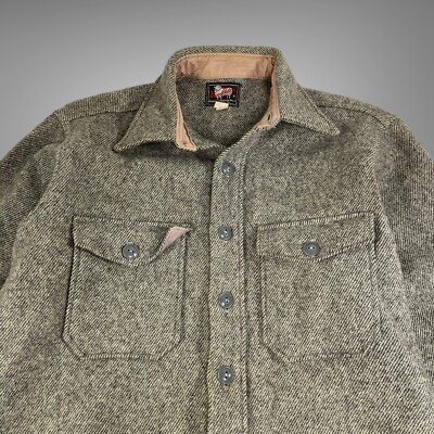 Vintage 40s 50s Woolrich Wool Mackinaw Shirt Jacket Mens Vintage 40s 50s Woolrich Wool Mackinaw Shirt Jacket Mens
