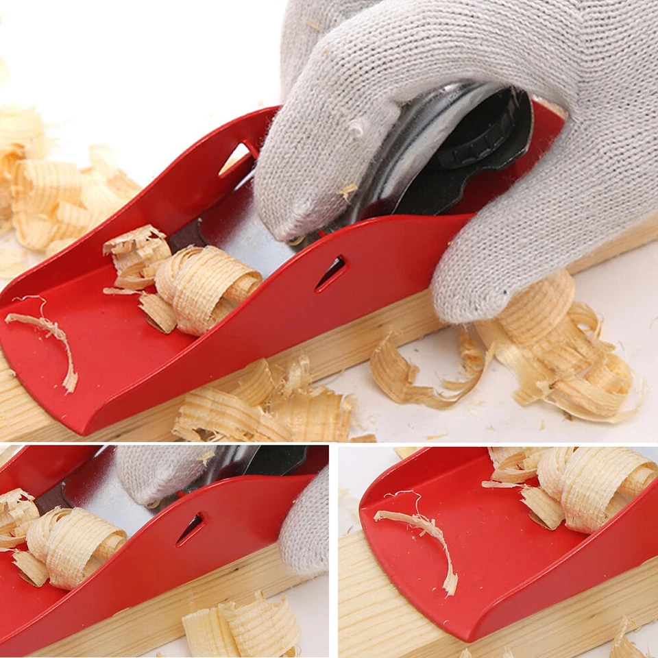 Wood Door Planer Woodworking Manual Block Plane Adjustable Small Trimming Tool - Image 4 of 4