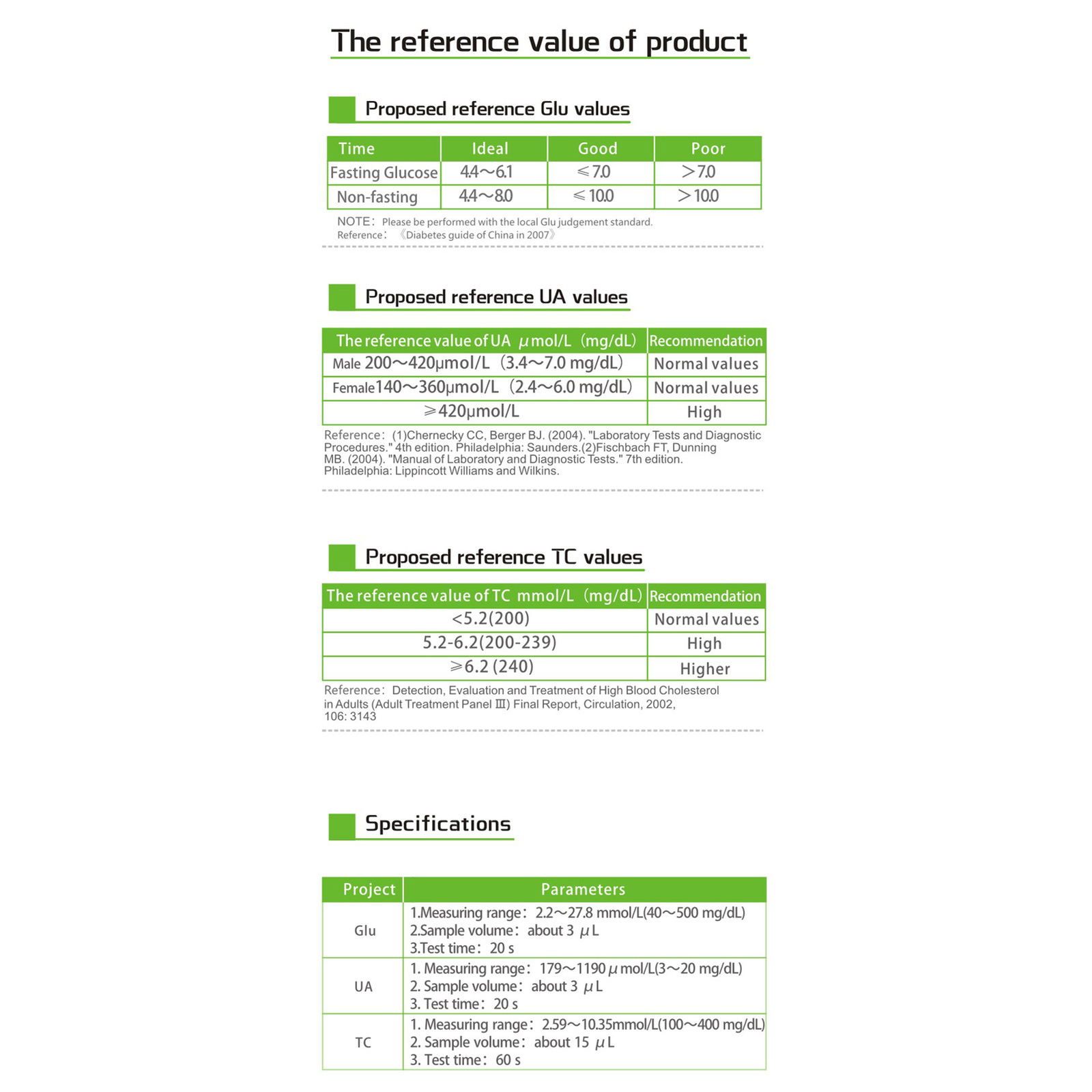Cholesterol Uric Acid Meter 3 In 1 Blood Glucose Monitor 3 In 1 For