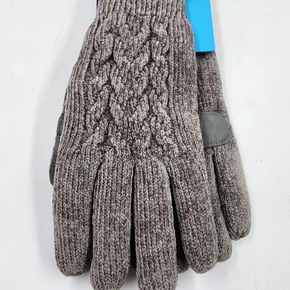 Guantes de chenilla Isotoner Signature SmarTouch para mujer talla única cromados sin cordones Foto 4 de 4