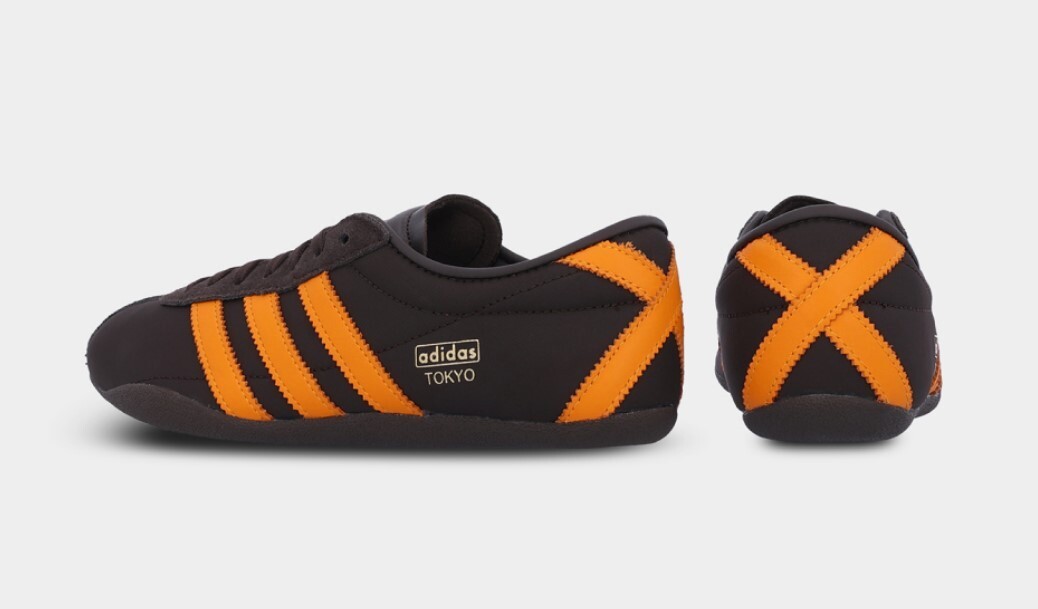 【adidas】Tokyo - Dark Brown: Orange / JQ3680 Adidas Tokyo og women's sneakers JQ3680 casual dark brown