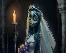 The Corpse Bride Burton Movie Picture Print Photo Emily Victor 10 x 8 Reprint