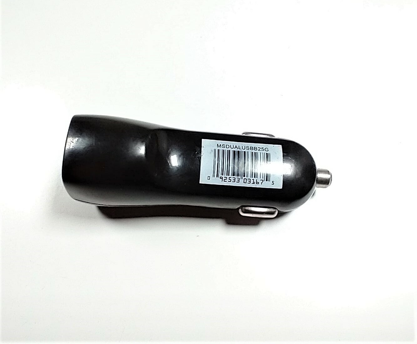 Mobilespec R MSDUALUSBB25G 12V Dual 2 1A 1 0A USB Power Adapter