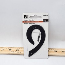 Reliabilt House Number 9 Black 4" 847589