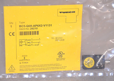 TURCK BC5-Q08-AP6X2-V1131 Kapazitiver Sensor ID-Nr.: 26210 NEU OVP