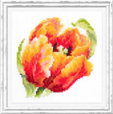 Magic Needle Counted Cross-Stitch Kit Red Tulip 150-010