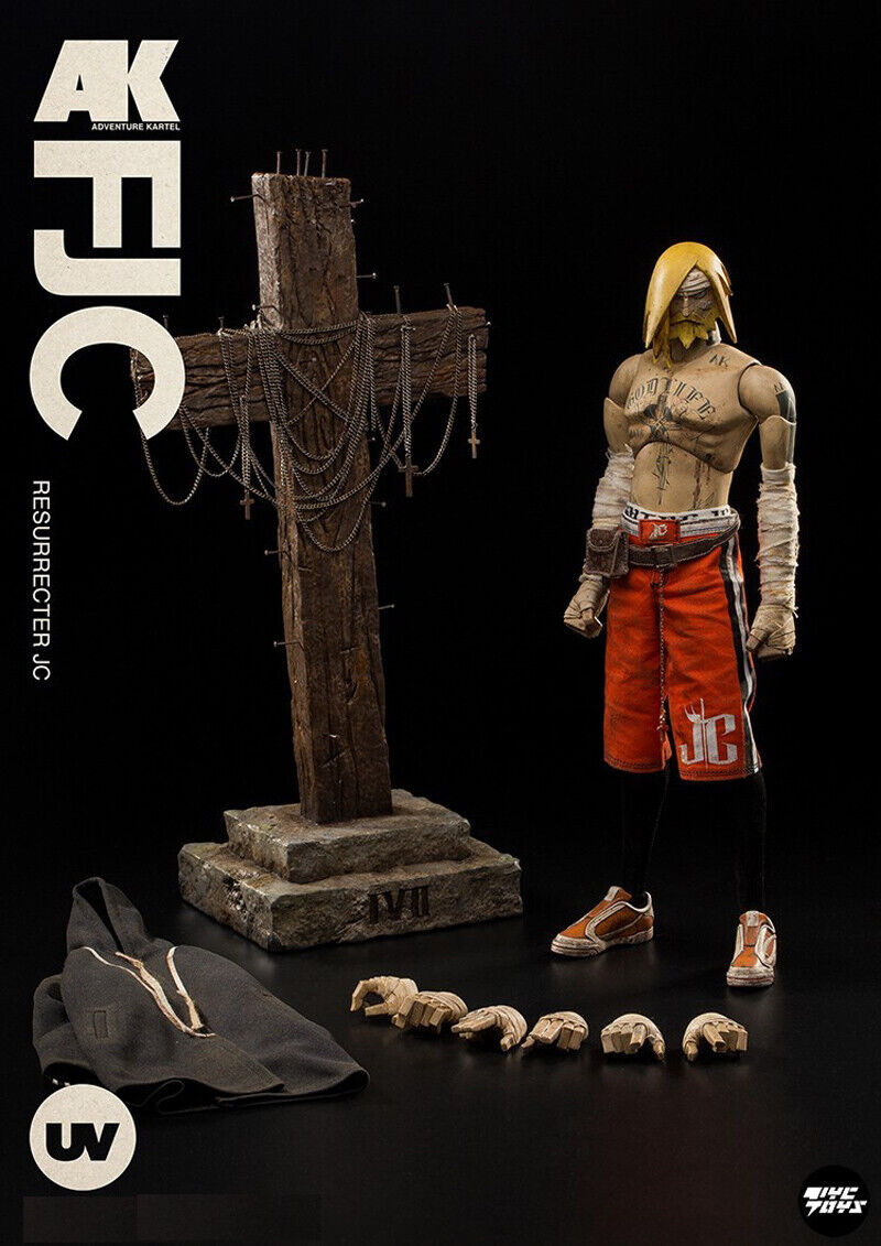 UV Underverse Ashley Wood Fighting JC Fight Jesus ACTION FIGURE NEW