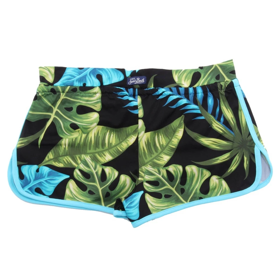 9850AH costume bimba girl MC2 SAINT BARTH kid swimwear black/green/turquoise - Bild 2 von 4