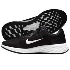 SCARPA NIKE RANNING DC3728 003 REVOLUTION 6 NERO BIANCO