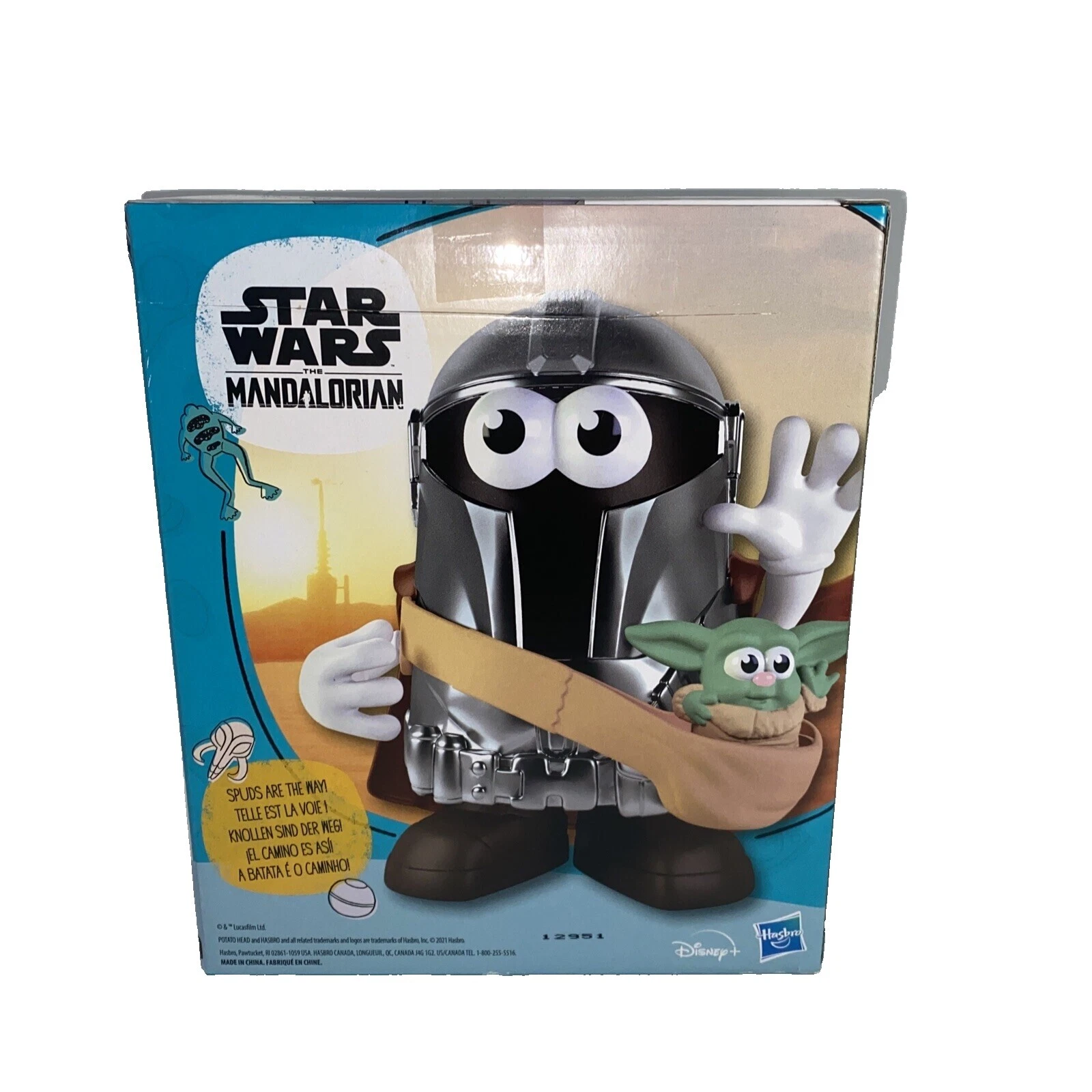 孩之宝蛋头先生星球大战动作人物、配件