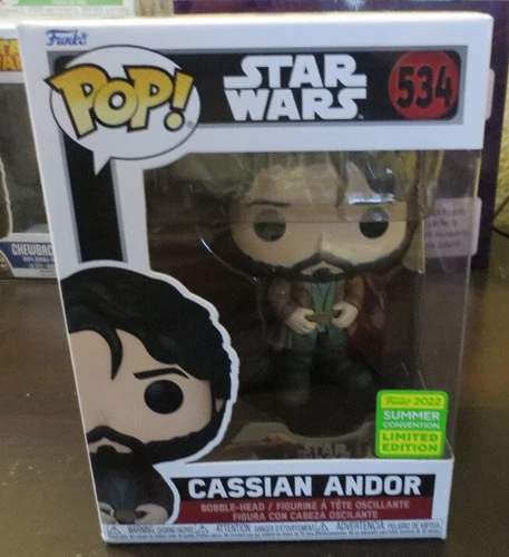 Funko Pop Star Wars #534 Cassian Andor 2022 Summer Convention