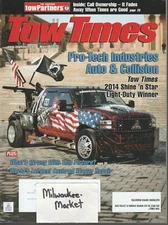 Tow Times March 2015 Pro-Tech Industries Auto & Collision Covered Wagon Repair