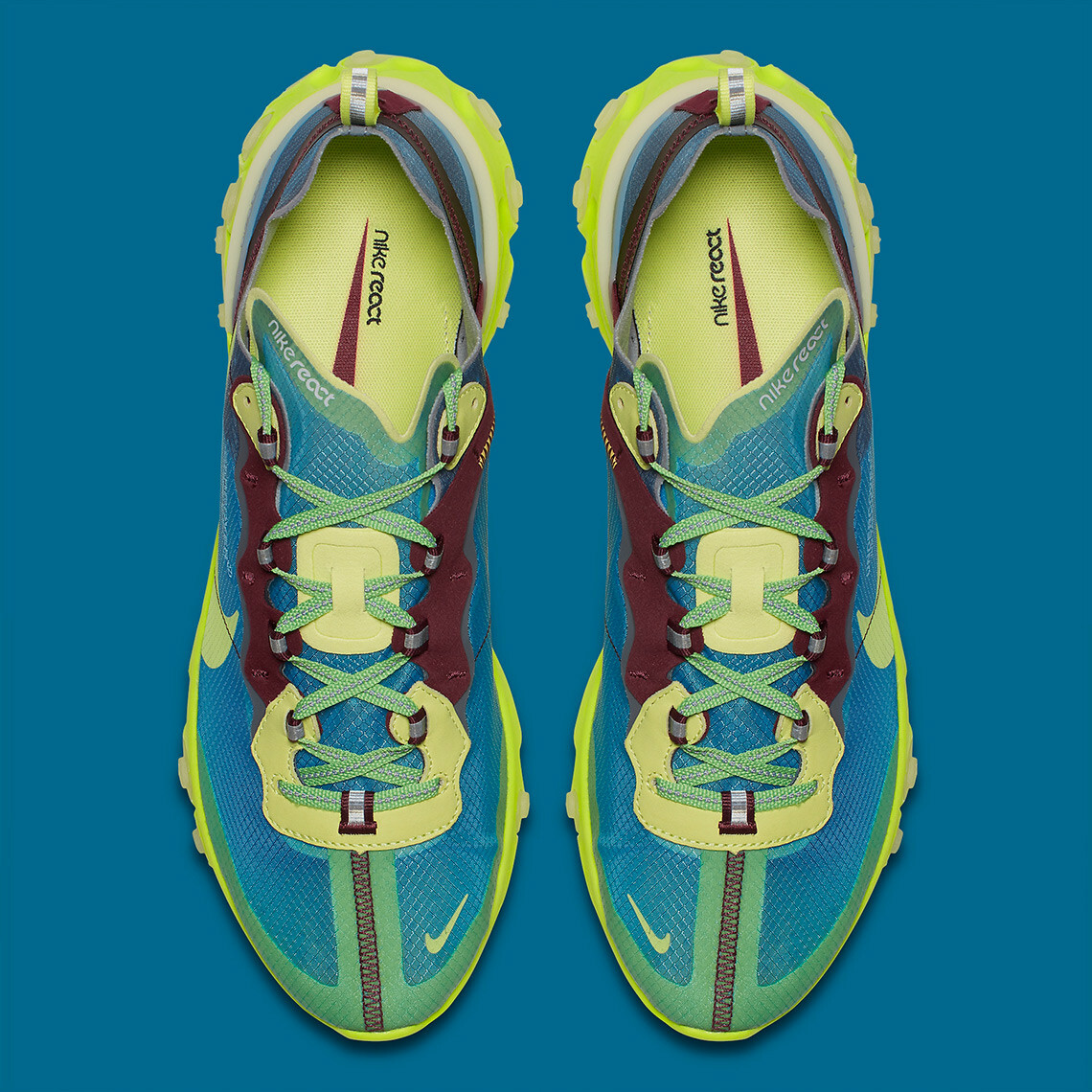 UNDERCOVER x Nike React Element 87 Lakeside Size 13. BQ2718-400