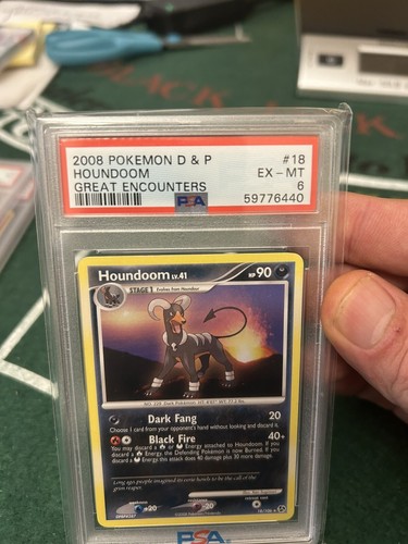 Houndoom graded PSA 6 for sale on eBay