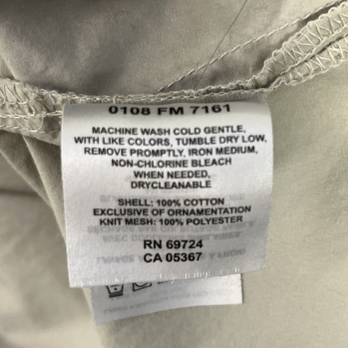 Columbia PFG fishing shirt size XL embroidered short sleeve beige cotton pockets - Picture 20 of 24