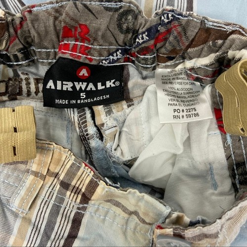 Airwalk Boys Cargo Shorts Size 5 - Picture 3 of 7