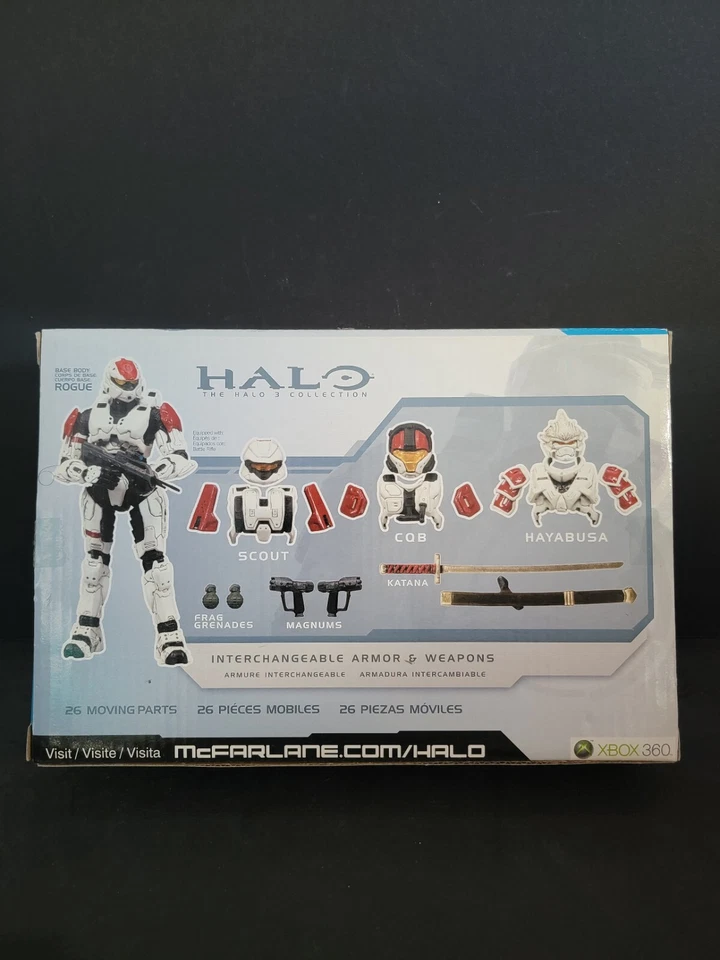 Halo 3 Collection Armor Pack Rogue Scout Hayabusa Mcfarlane B18 Please Read - Image 2 of 4