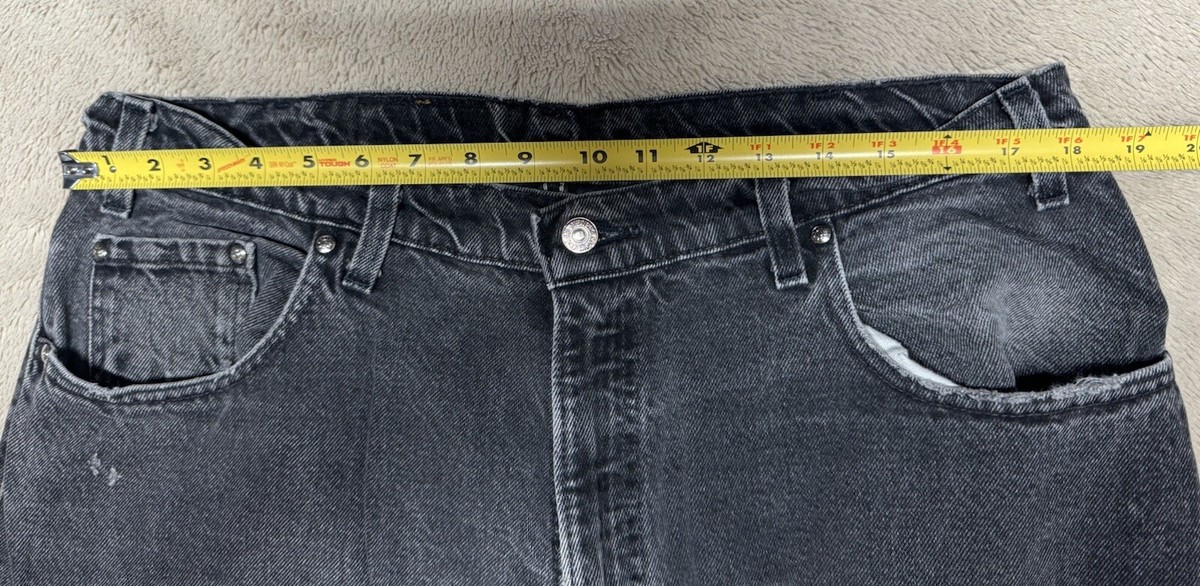 Vintage Levis 545 Jeans Mens 38x36 Black Loose Fit Straight Vintage Levis 545 Jeans Mens 38x36 Black Loose Fit Straight