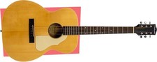 Silvetone 600n Orchestra Body Acoustic Guitar - Natural Finish