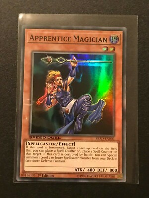 Yugioh Speed Duel: Lehrling Magier SBAD-DE002 - Super Rare