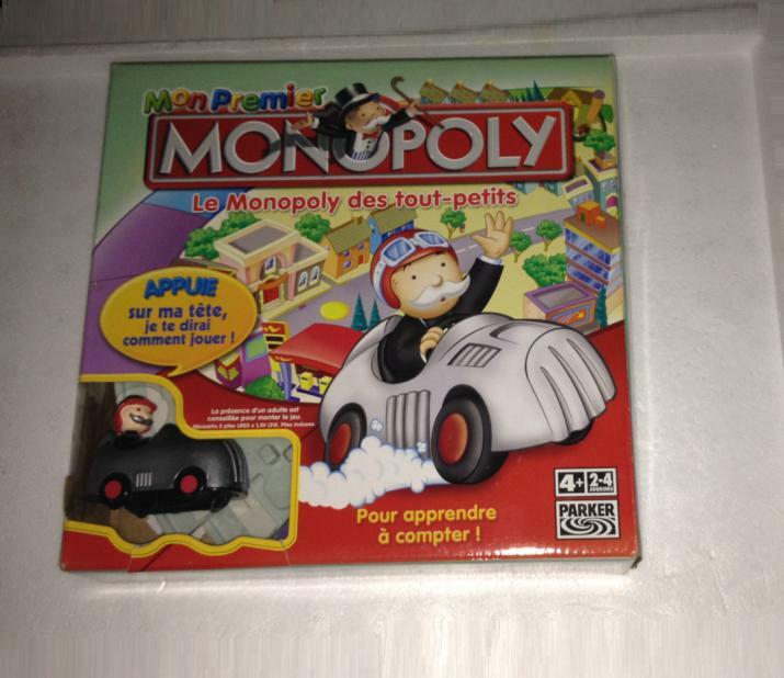 Mon Premier Monopoly parlant jeu de société enfant pour apprendre à compter dès 4 ans