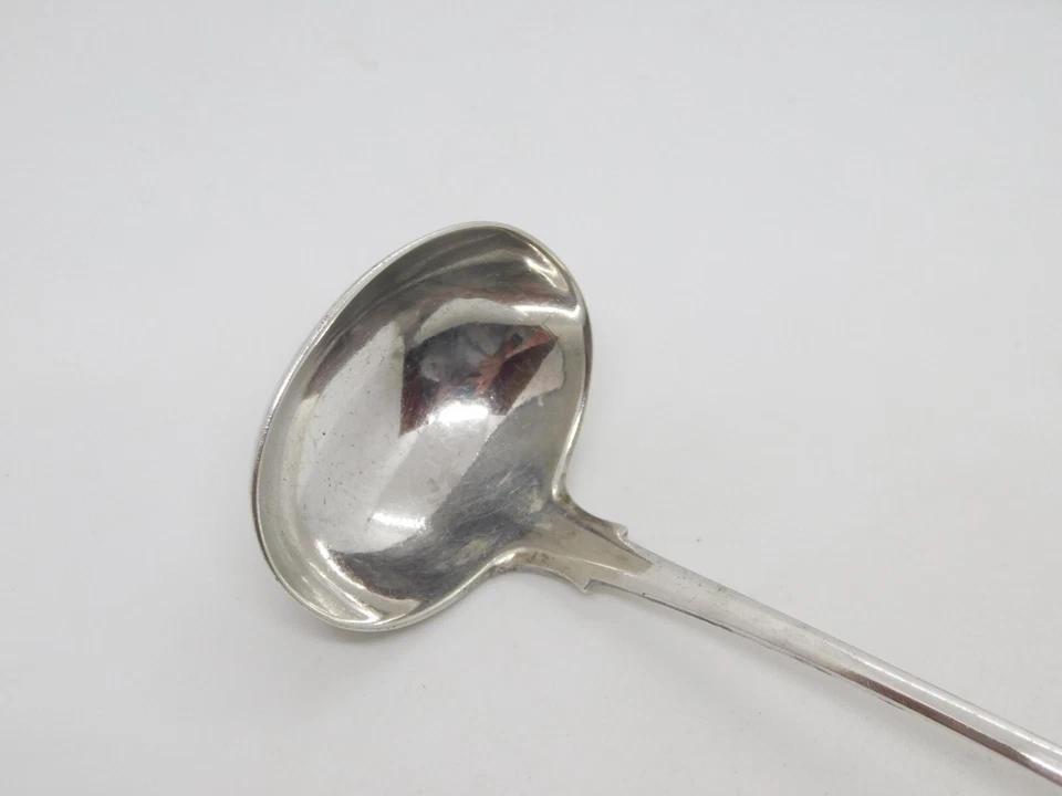 Cucharón de plata esterlina provincial escocés George III Aberdeen William Jamieson Foto 4 de 4