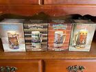 Set of 4 National Landmark series Budweiser steins Nib w/ certificate of authent