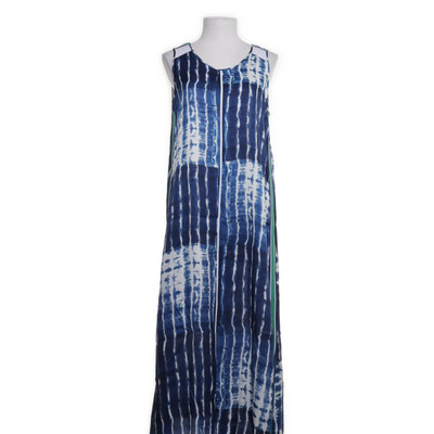 Marc Cain, Maxikleid, Größe: S, Blau/Mehrfarbig #IDd