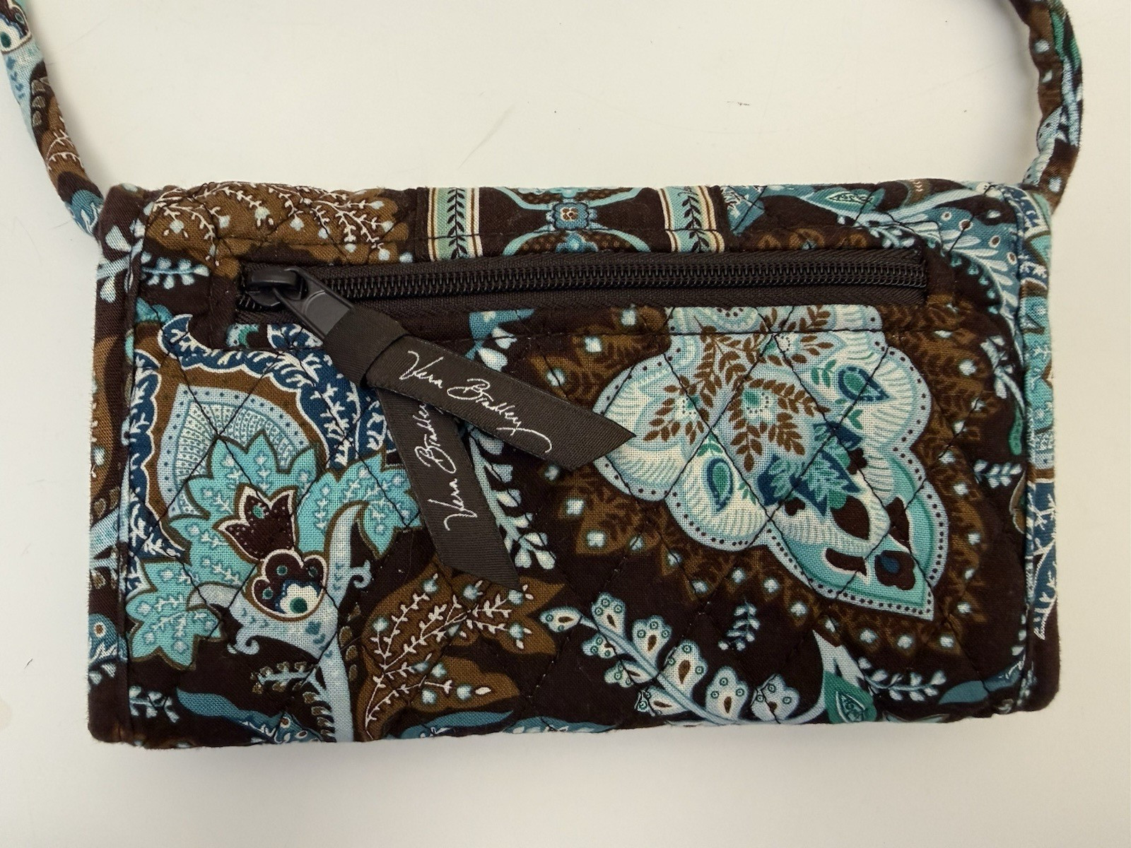 Vera Bradley Java Blue String Wallet Or Crossbody… - image 3
