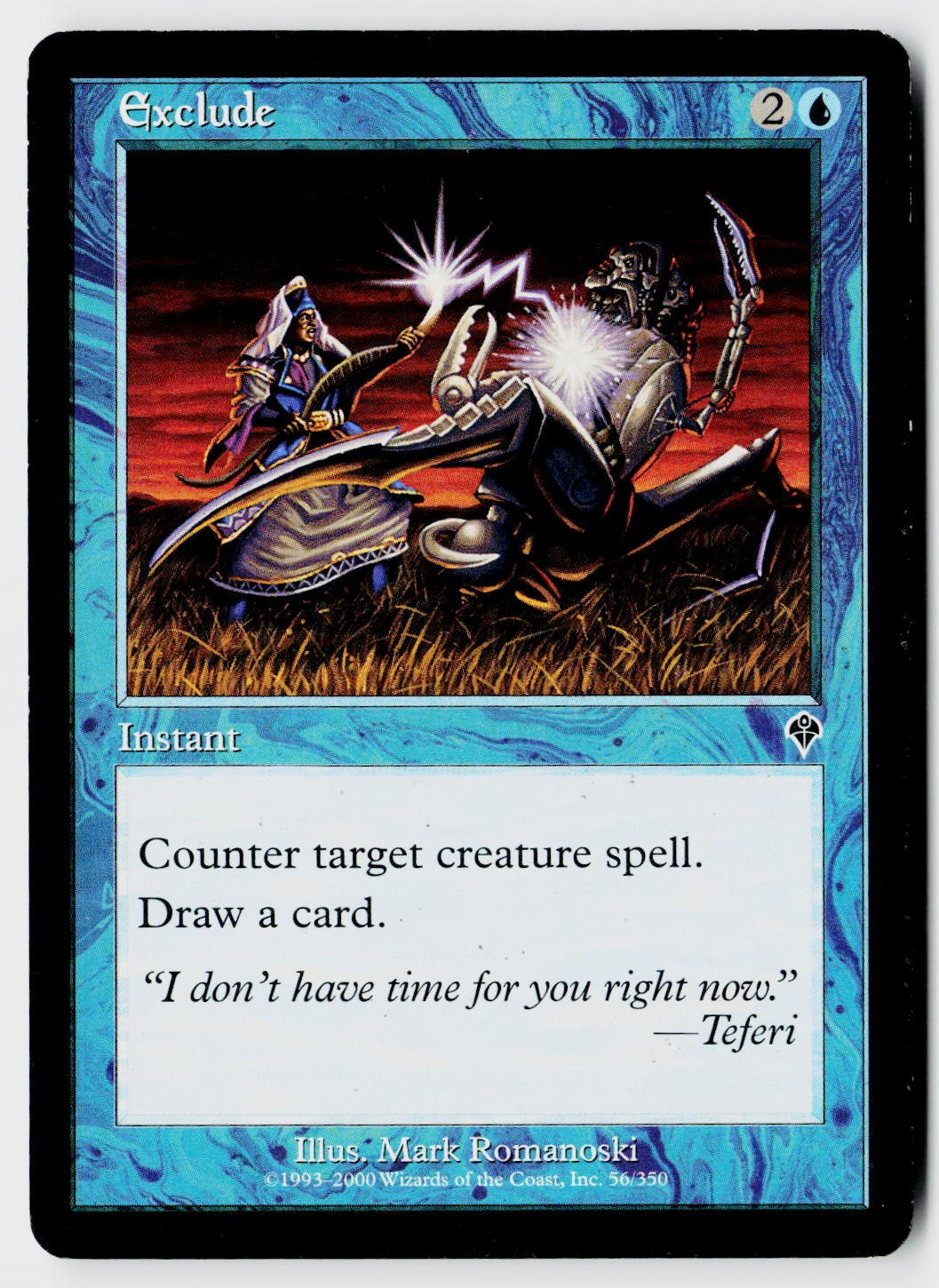 MTG Invasion #56 Exclude
